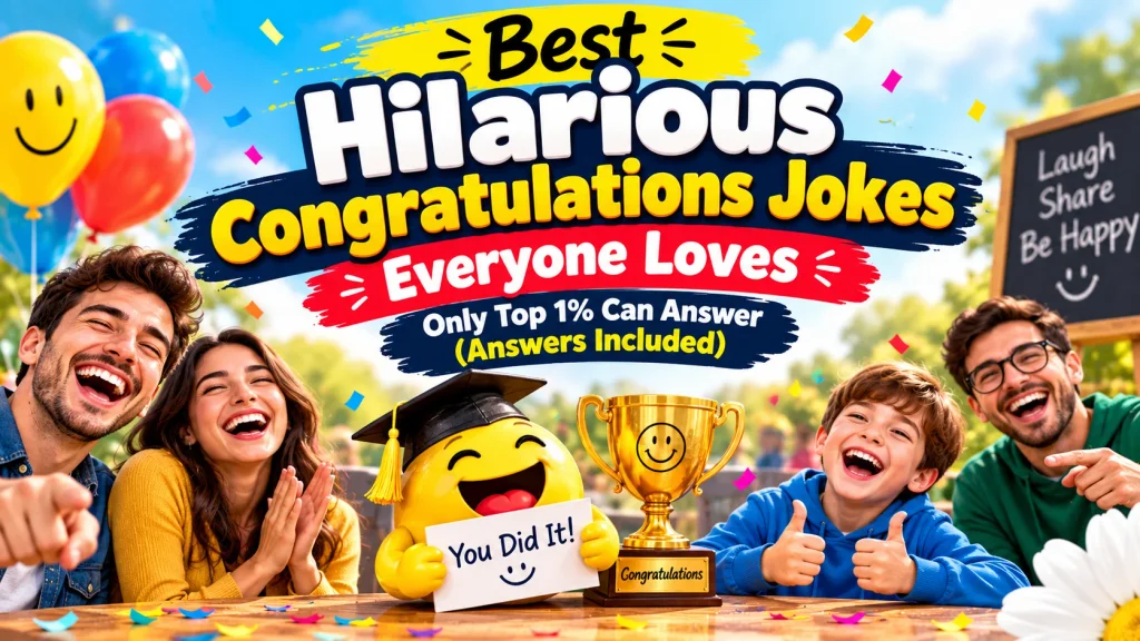 Best Hilarious Congratulations Jokes Everyone Loves