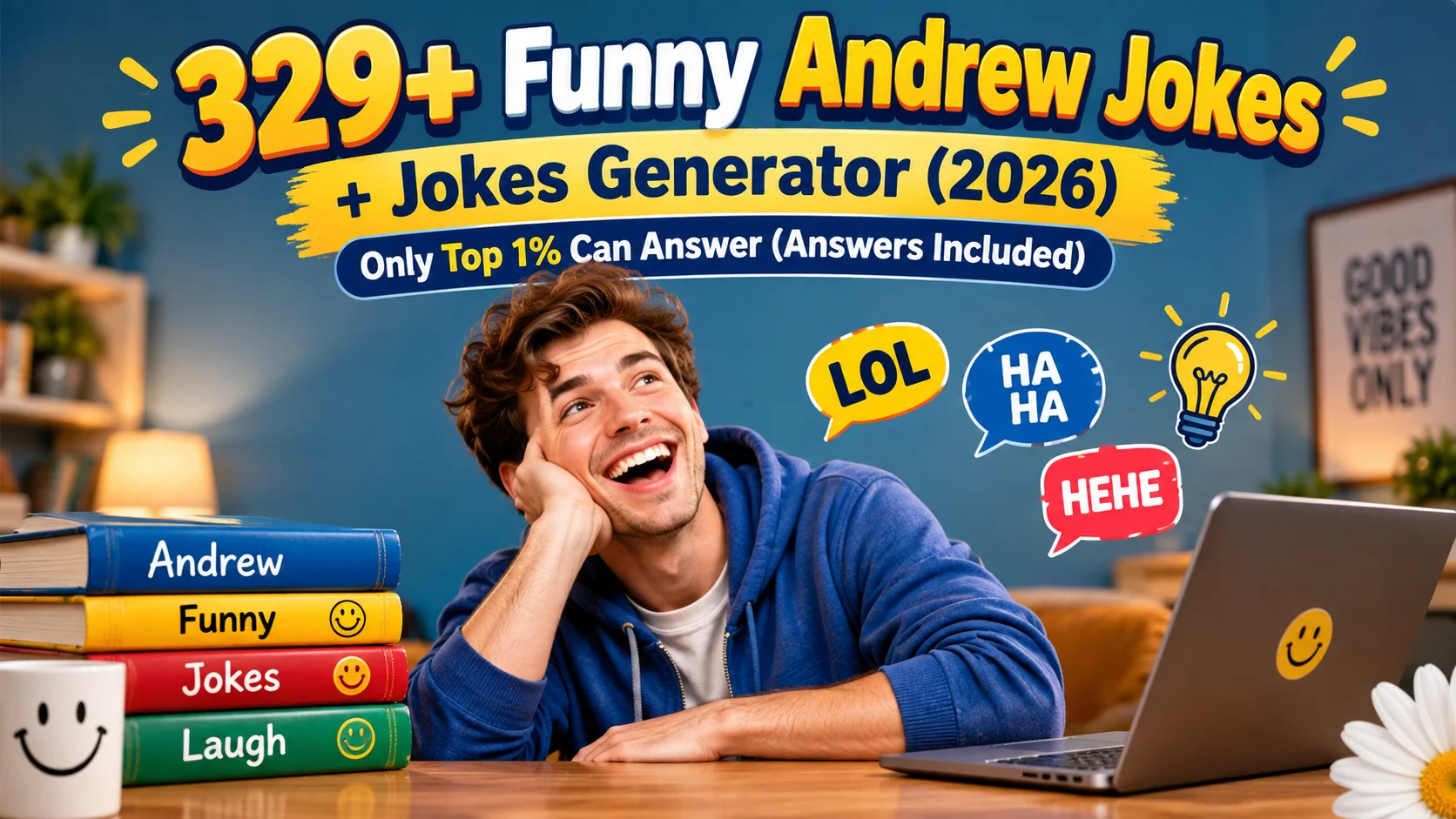 Funny Andrew Jokes + Jokes Generator