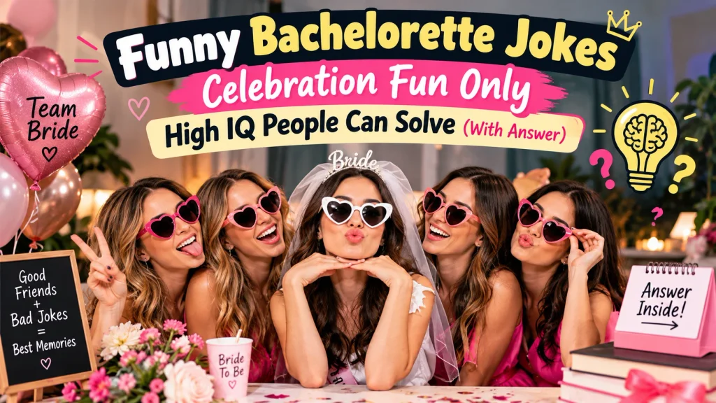 Funny Bachelorette Jokes Celebration Fun
