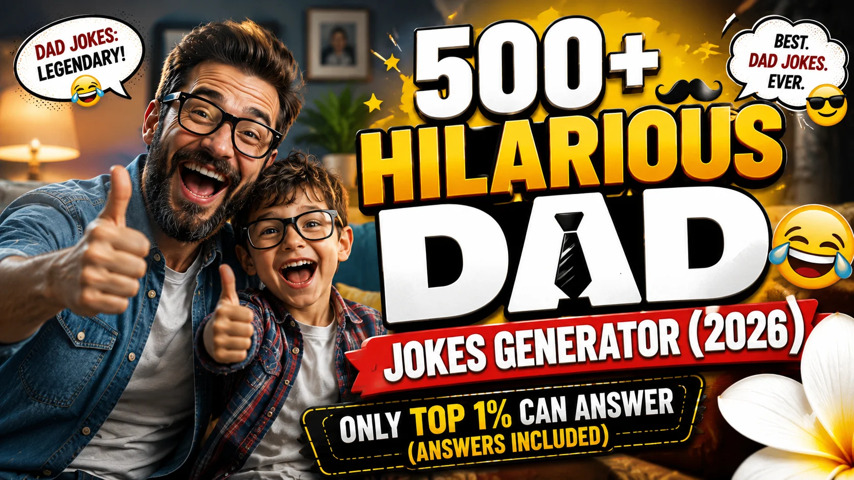 Hilarious DAD + Jokes