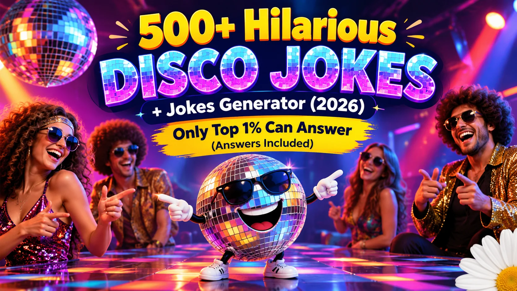 Hilarious Disco Jokes + Jokes Generator