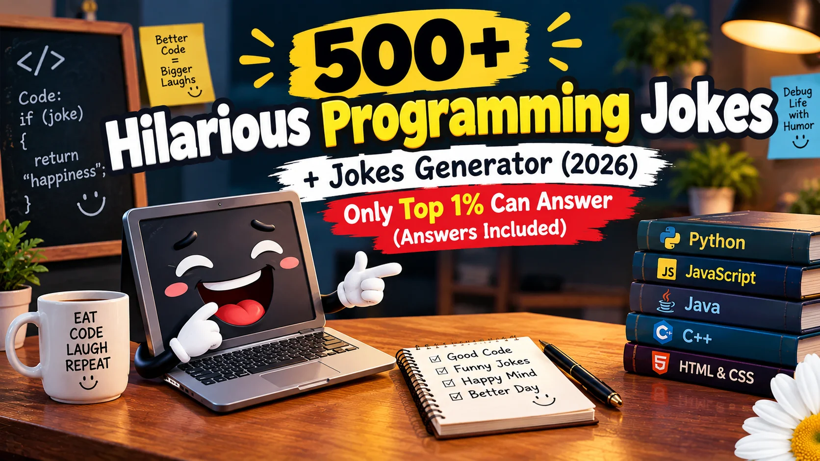 Hilarious Programming Jokes + Jokes Generator