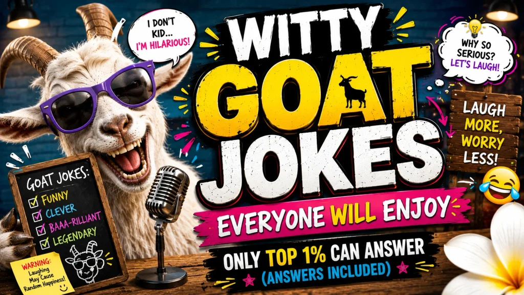 Witty Goat Jokes Everyone Will Enjoy